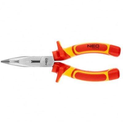 TOPEX 01-228 SZCZYPCE WYGIĘTE 180 MM 1000V, CRV, POLEROWANE NEO 01-228