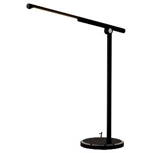NOWODWORSKI Lampa biurkowa SMART LED + USB 8358 Czarny