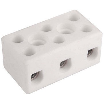 SIMET Złączka gwintowa porcelanowa 6mm2 3 tory CPO-10A-3P