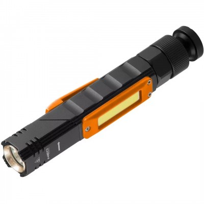 TOPEX Latarka akumulatorowa USB 300 lm 2 w 1 CREE XPE + COB LED