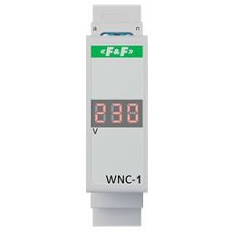 F&F Modułowy wskaźnik napięcia 1 fazowy LCD WNC-1