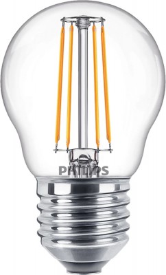 SIGNIFY Żarówka LED CorePro bulb filament kulka 4,3W E27 WW 2700K 470LM P45