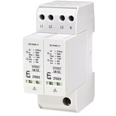 ETI Ogranicznik przepięć ETITEC CM T23 275/20 4+0 2P