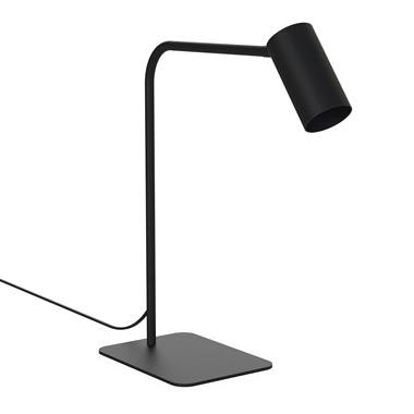 NOWODWORSKI 7706 Lampa stołowa wewnętrzna MONO czarny 1xGU10 IP20 stal lakierowana, tworzywo sztuczne Czarny