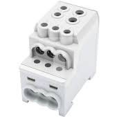 SIMET Blok rozdzielczy-dystrybucyjny Al/Cu 80030 jednobiegunowy 70 mm² SDB 200 /Szary/