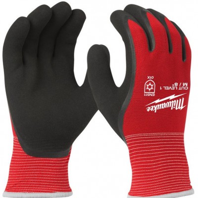 MILWAUKEE RĘKAWICE ODPORNE NA PRZECIĘCIA - ZIMOWE - POZ. A - ROZM XL/10 - 1 PARA 4932471345