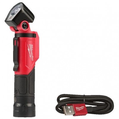 MILWAUKEE 4933479765 Akumulatorowa latarka - czołówka USB, 500 lm, 4V, 3.0 Ah L4PWL-301