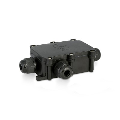 ELEKTRO PLAST OPATÓWEK 63.3 Puszka natynkowa PG9-3P czarna IP68 PI3P