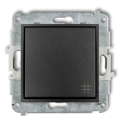 Mechanizm łącznika krzyżowego Grafitowy Karlik ICON - 11IWP-6