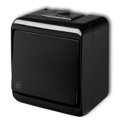 12WHE-6 Łącznik krzyżowy Czarny