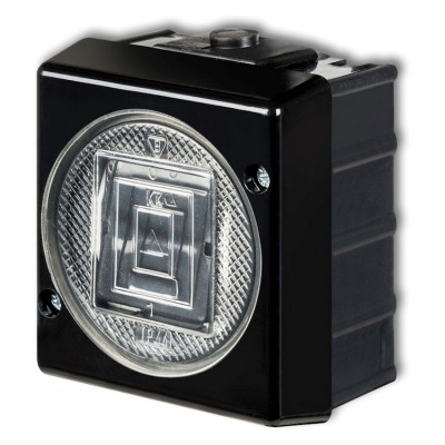 Łącznik zwierny światło Czarny Karlik SENIOR - 12WHS-5