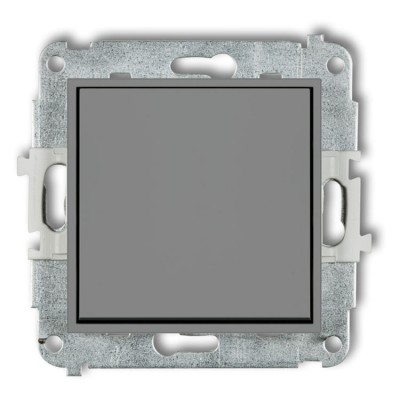 Mechanizm łącznika jednobiegunowego Szary Mat 27IWP-1 Karlik ICON