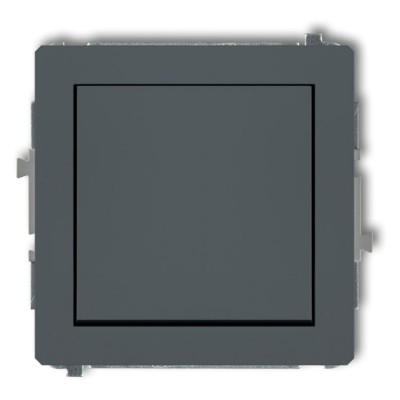 Mechanizm łącznika jednobiegunowego Grafitowy Mat Karlik DECO - 28DWP-1