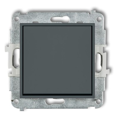 Mechanizm łącznika jednobiegunowego Grafitowy Mat 28IWP-1 Karlik ICON