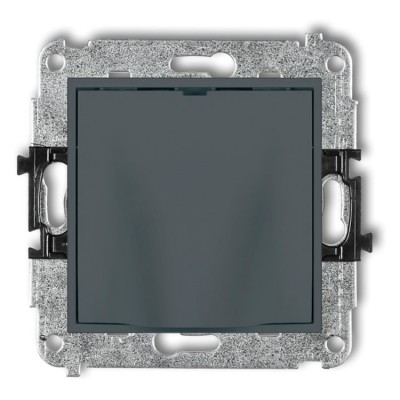 Mechanizm wypustu kablowego Grafitowy Mat 28MWPK Karlik MINI