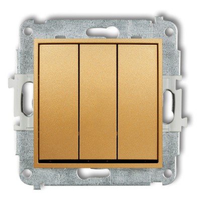 Mechanizm łącznika potrójnego Złoty Karlik ICON - 29IWP-7