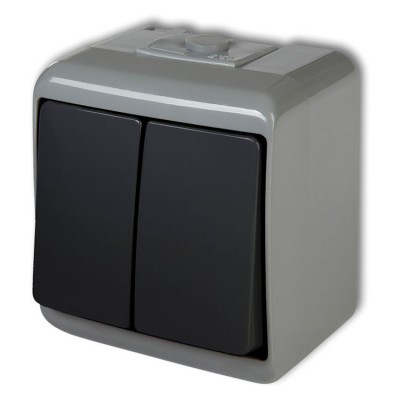 30WHE-2 Łącznik świecznikowy Popielato-Grafitowy