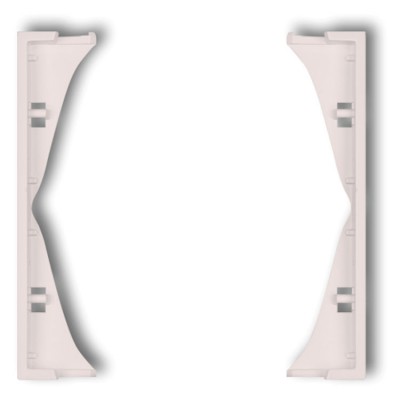 Ramka pośrednia do gniazd podwójnych Pudrowy Róż Karlik ICON - 40IRP-2