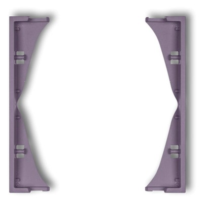 Ramka pośrednia do gniazd podwójnych Wrzosowy Karlik ICON - 50IRP-2