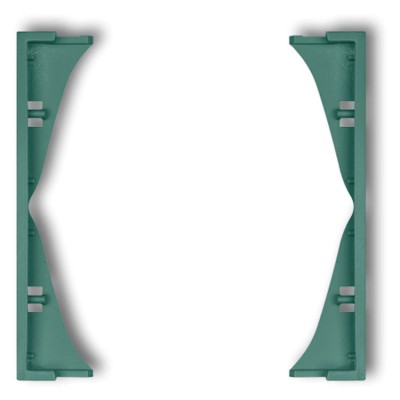 Ramka pośrednia do gniazd podwójnych Szmaragodwy Karlik ICON - 51IRP-2