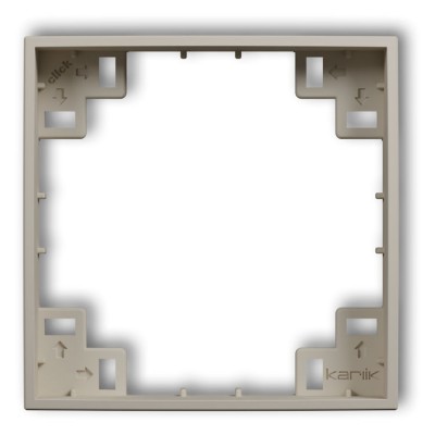 Ramka pośrednia Taupe Karlik ICON - 60IRP-1