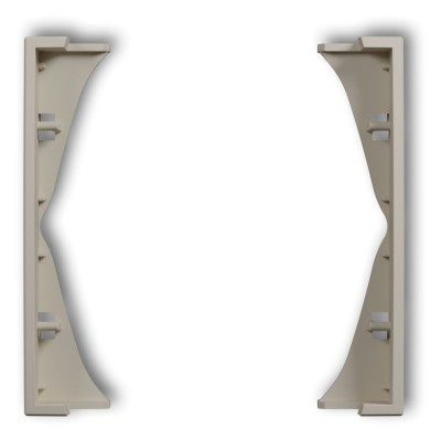 60IRP-2 Ramka pośrednia do gniazd podwójnych Taupe