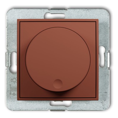 63MRO-1 Mechanizm elektronicznego regulatora oświetlenia przyciskowo-obrotowego Terakota