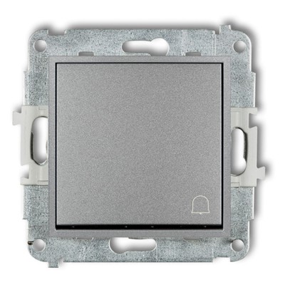 Mechanizm łącznika zwierny dzwonek Srebrny Metalik Karlik ICON - 7IWP-4