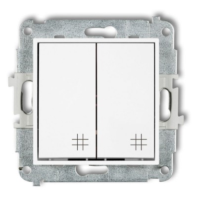 Mechanizm łącznika podwójnego krzyżowego Biały Karlik ICON - IWP-66