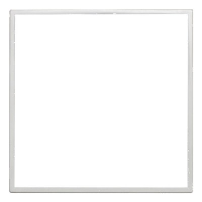 4504200 Ramka wypełniająca przestrzeń wokół ramki, a ścianą (element opcjonalny) Biały