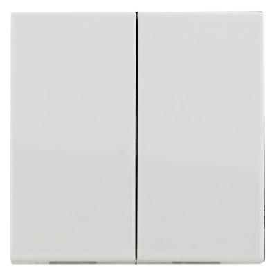 450425 Klawisze podwójne łączników lub przycisków podwójnych Biały