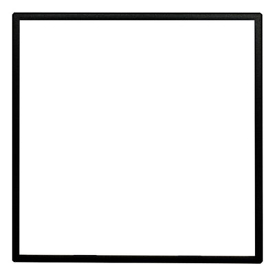 4509200 Ramka wypełniająca przestrzeń wokół ramki, a ścianą (element opcjonalny) Czarny