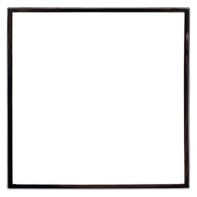 4570200 Ramka wypełniająca przestrzeń wokół ramki, a ścianą (element opcjonalny) Chrom