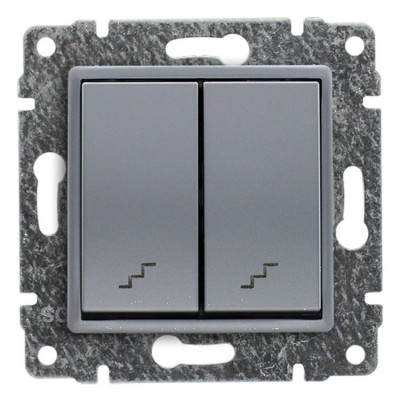 514019 Łącznik schodowy podwójny (Moduł) Aluminium