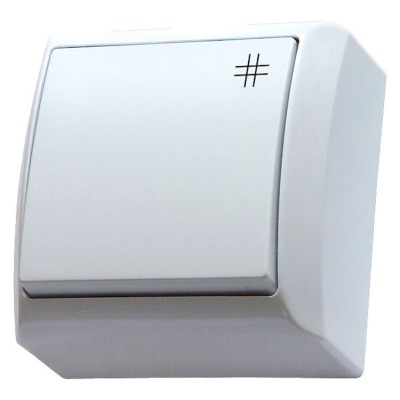 Łącznik krzyżowy Biały Ospel BIS - ŁN-4B/00