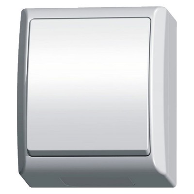 Łącznik jednobiegunowy Biały Ospel FALA - ŁNH-1H/00