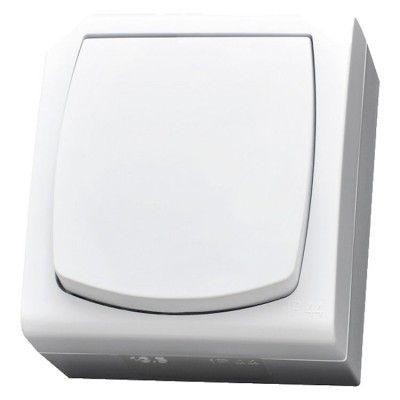 Łącznik jednobiegunowy Biały Ospel MADERA - ŁNH-1N/00