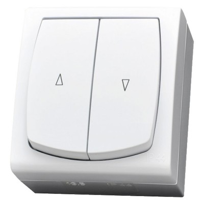 Łącznik żaluzjowy, zwierny Biały Ospel MADERA - ŁNH-7N/00