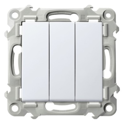 Łącznik potrójny Biały Ospel SZAFIR - ŁP-13Z/m/00