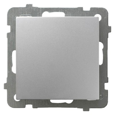 Łącznik jednobiegunowy Srebro Ospel AS - ŁP-1G/m/18