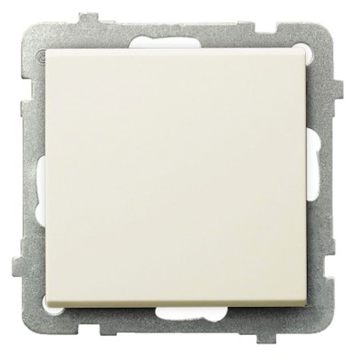 Łącznik jednobiegunowy Ecru Ospel SONATA - ŁP-1R/m/27