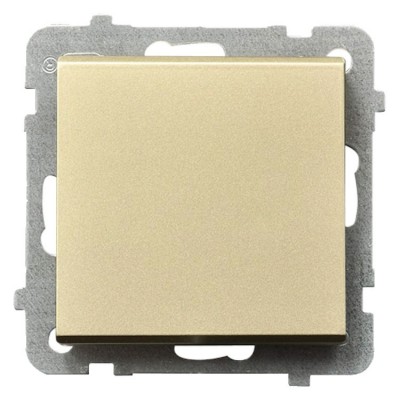 Łącznik jednobiegunowy Szampański Złoty Ospel SONATA - ŁP-1R/m/39