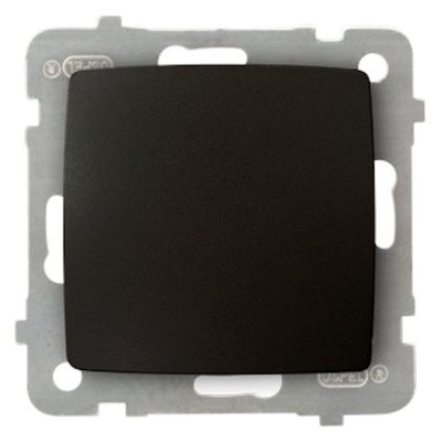 Łącznik jednobiegunowy Czekoladowy Metalik Ospel KARO - ŁP-1S/m/40