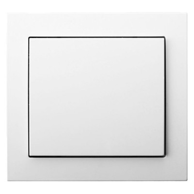 Łącznik jednobiegunowy Biały Ospel KIER - ŁP-1W/00