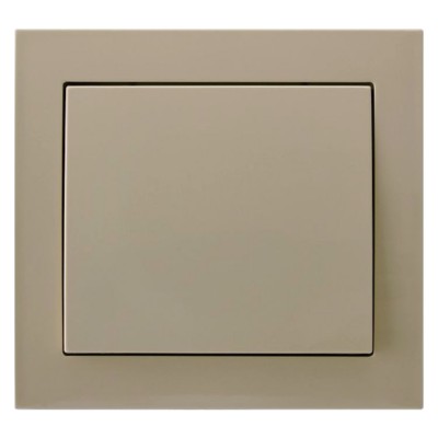 Łącznik jednobiegunowy Beżowy Ospel KIER - ŁP-1W/01