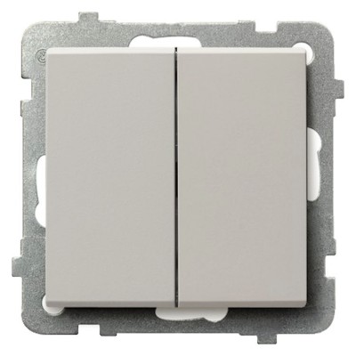 Łącznik dwugrupowy świecznikowy Kaszmir Ospel SONATA - ŁP-2R/m/82