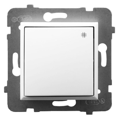 Łącznik krzyżowy Biały Ospel ARIA - ŁP-4U/m/00