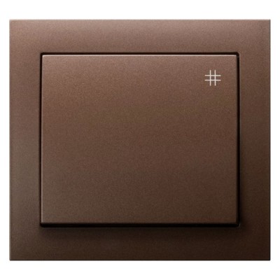 Łącznik krzyżowy Brązowy Metalik Ospel KIER - ŁP-4W/52