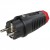 PCE Wtyczka jednofazowa gumowa 16A 250V IP54 Taurus2 0522-SR