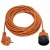 Przedłużacz ogrodowy przenośny 1-krotny bez uziemienia 30M 2x1mm² /Pomarańczowy/ ELGOTECH